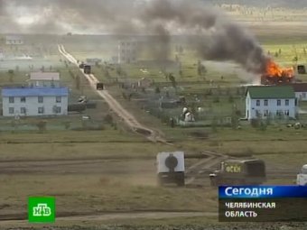 СМИ: на учениях "Центр–2011" в пристуствии президента задохнулись два танкиста