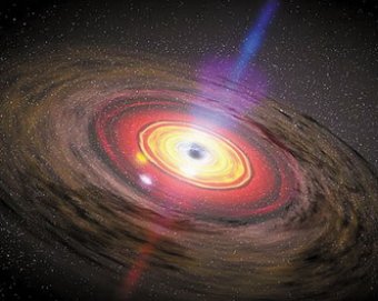 Ученые впервые заглянули в жерло "черной дыры"