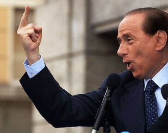 Скандал: Берлускони намерен уехать на х** из своей с**ной страны