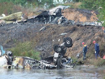 МАК воспроизвел последний полет Як-42 с хоккеистами "Локомотива"