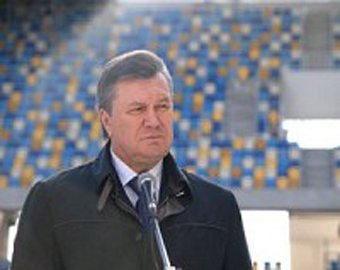 Януковича освистали на матче Украина – Германия