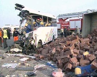 Крупное ДТП в Турции: 25 погибших, 11 раненых