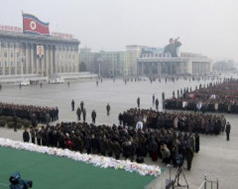 СМИ: В КНДР после смерти Ким Чен Ира разверзлась земля