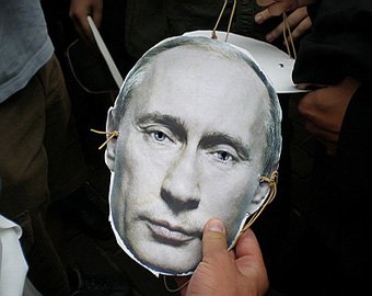 В Санкт-Петербурге на митинге задержали двойника Путина