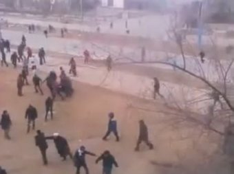 В Сети появилось видео расстрела протестующих в Казахстане