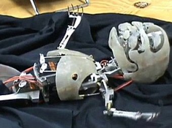 Ребенок-робот вызвал шок у британских телезрителей