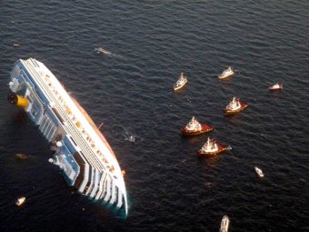 Пассажиры Costa Concordia выставили иск на  млн