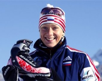 Ольга Зайцева одержала победу в спринте на Кубке мира