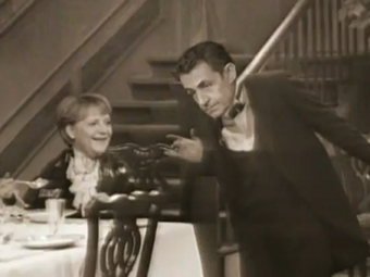 Пародийный ролик с Саркози и Меркель стал хитом Youtube