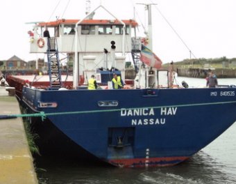 Датчане спасли судно, управляемое пьяным русским капитаном