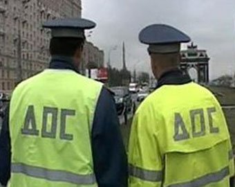 В Москве пьяный гаишник устроил ДТП на угнанном джипе
