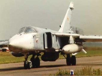 Бомбардировщик Су-24М разбился в Курганской области