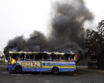 В автокатастрофе в Нигерии 32 человека сгорели заживо