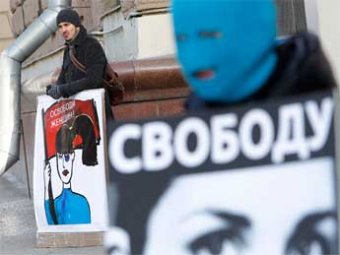 В Новосибирске появились иконы в поддержку Pussy Riot