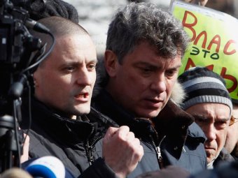 Удальцов и Немцов рассказали про весенние акции оппозиции