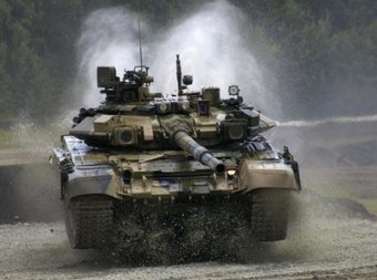 Россия впервые показала свой самый современный танк Т-90С