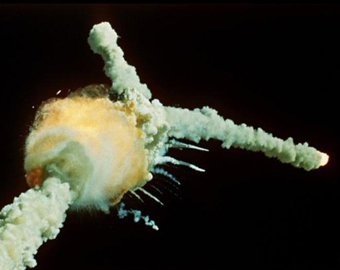Американец показал миру новое видео гибели шаттла Challenger