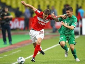 "Спартак", обыграв "Рубин", вышел на второе место в премьер-лиге