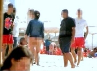 На оживленном пляже в Тель-Авиве отдыхающие устроили оргию