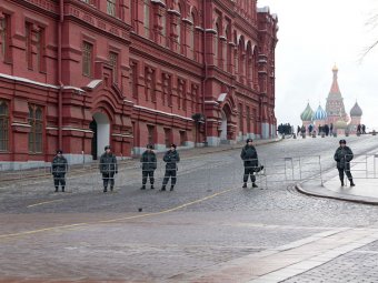 В Москве у закрытой Красной площади задержали 55 человек