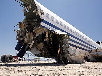 В Мекcике для съемок телешоу разбили настоящий "Боинг-727"