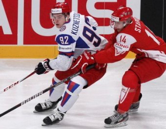 Сборная России обыграла команду Дании на ЧМ по хоккею