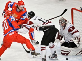 Российские хоккеисты выиграли первый матч на чемпионе мира