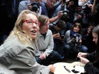 Ксения Собчак предстала перед судом за участие в митингах