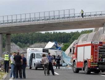 Крупное ДТП в Хорватии: 7 человек погибли, 44 - ранены
