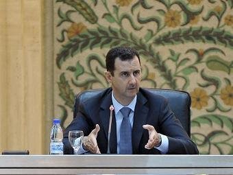 Башар Асад впервые назвал происходящее в Сирии «войной»