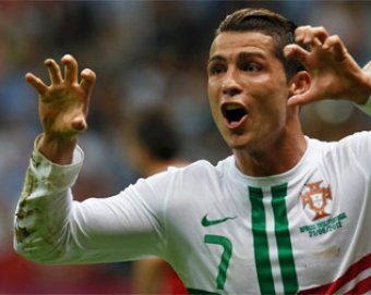Евро-2012: Криштиану Роналду вывел сборную Португалии в полуфинал