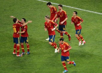 Испанцы вышли в полуфинал Евро-2012