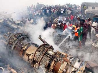 Обнародована причина авиакатастрофы в Нигерии