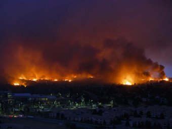 Страшный пожар в Колорадо: штат объявлен зоной бедствия