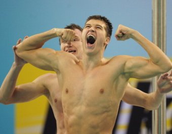 Российские пловцы сенсационно завоевали бронзу в эстафете