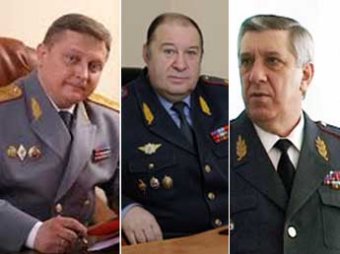 Путин начал неделю с увольнения трех генералов МВД