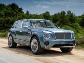 Bentley показала фотографии своего первого внедорожника