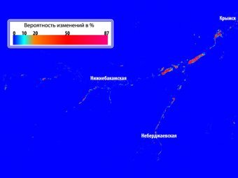 В Крымске обнаружен странный обмелевший пруд