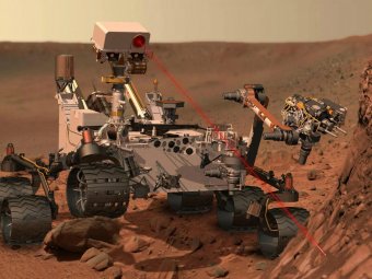 Curiosity успешно испытал лазерную пушку, расплавив марсианский камень