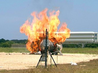 Посадочный модуль NASA взорвался при испытаниях