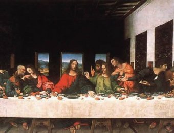 На фреске «Тайная вечеря» нашли два автопортрета Леонардо да Винчи