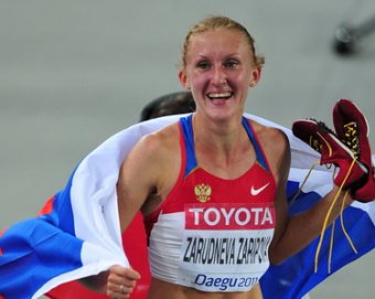 Зарипова победила в беге на 3000 м с препятствиями на Олимпиаде в Лондоне