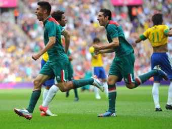 Бразильцы в футбольном финале Олимпийских игр сенсационно проиграли мексиканцам 1:2