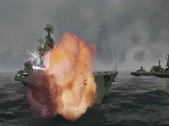 Рекламный ролик с "уничтожением" российского крейсера вызвал скандал