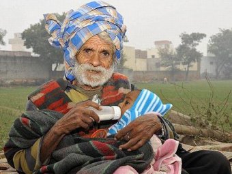 В Индии крестьянин стал отцом в 96 лет