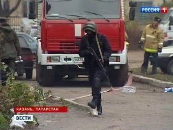 В Казани при захвате возможных террористов убит сотрудник ФСБ