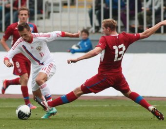 Молодежная сборная России по футболу впервые за последние 14 лет пробилась на ЧЕ-2013