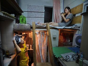 В Китае местный житель устроил общагу с комнатами размером 2х2
