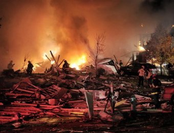 Мощный взрыв разрушил несколько домов в Индианаполисе: есть жертвы