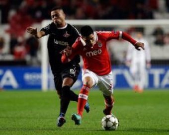 "Спартак" проиграл "Бенфике" в Лиге чемпионов